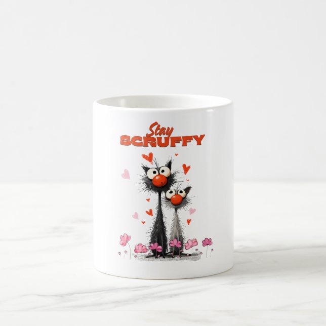 Caneca De Café Ficar Desgrenhado (Centro)
