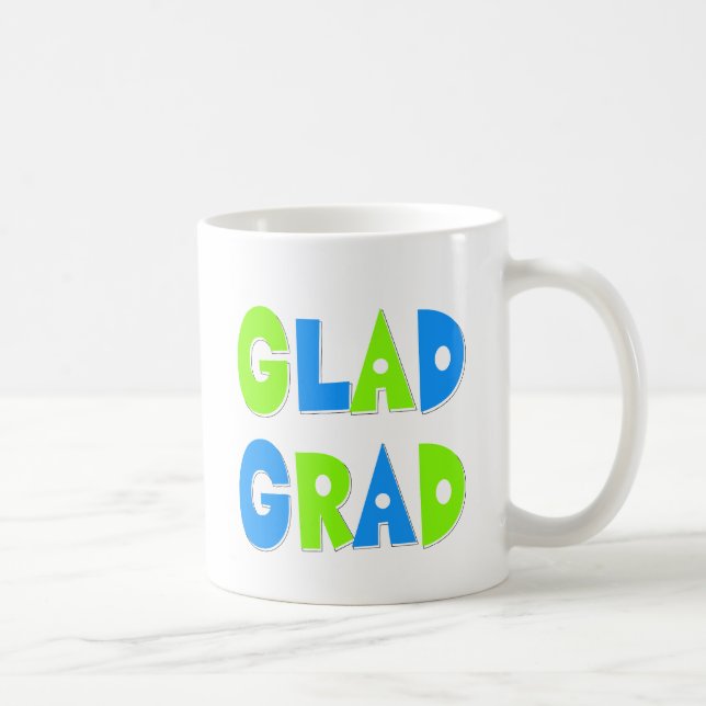 Caneca De Café Fico feliz em ser um Formando de graduação 2012 (Direita)