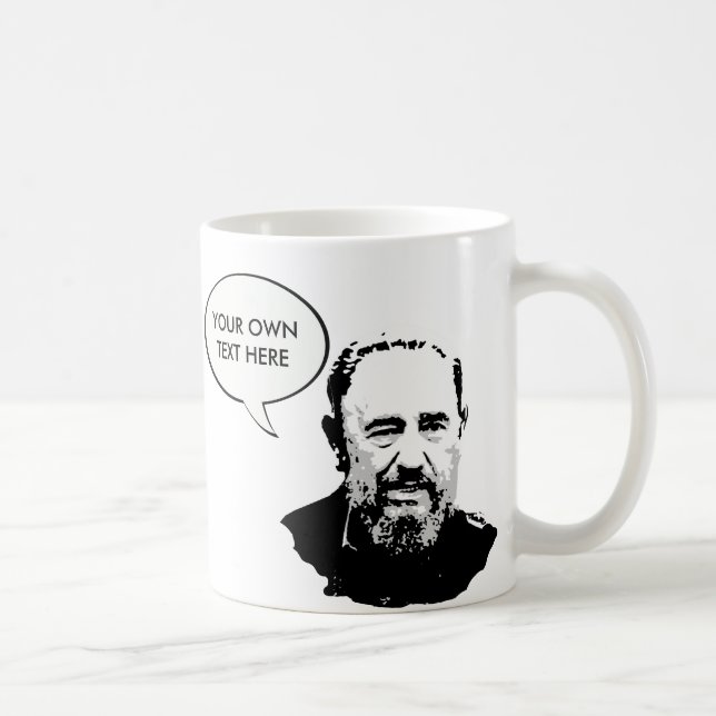 Caneca De Café Fidel Castro (Direita)