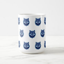 Caneca De Café Fierce Wolf – Symbol of Strength and Freedom