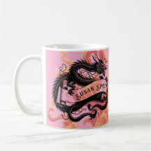 Fiery Dragon Mug