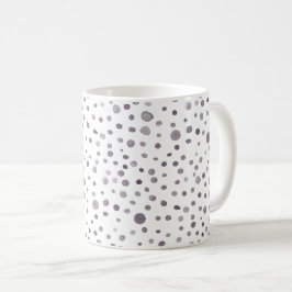 Caneca De Café Fig Confetti Watercolor Dots Classic Mug