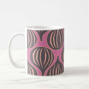 Caneca De Café Fig Fantasy: Feriado Vintage Sem Fios