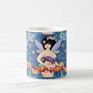 Caneca De Café Figura do cheio Deusa Fada Thunder_Cove