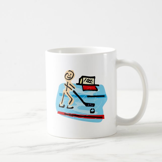 Caneca De Café figura jogador da vara (Direita)