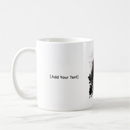 Caneca De Café Figura Oculta Arte Sombria