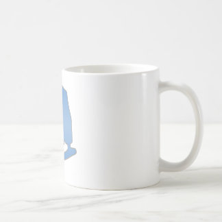 Caneca De Café Figura skate azul