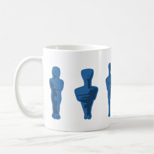 Caneca De Café Figurinhas Cicládicas