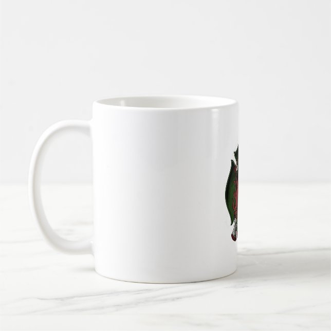 Caneca De Café Figurino de Halloween do Bombeiro (Esquerda)