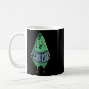 Caneca De Café Figurino De Zombie De Frango Para Galinhas De Hall