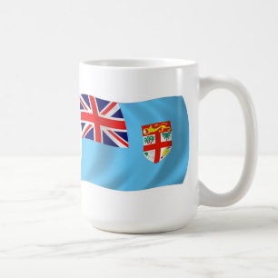 Caneca De Café Fiji Flag Mug