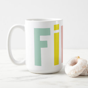 Caneca De Café Fika Colors Coffee Mug