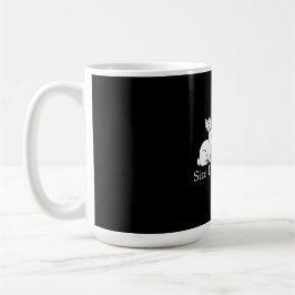 Caneca De Café Fila De Coelhos