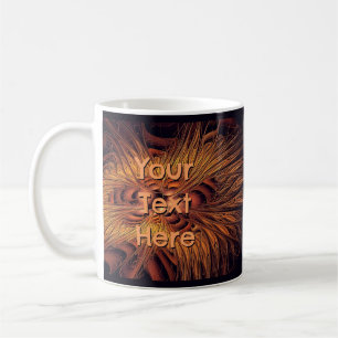 Caneca De Café Filamentos Ardentes