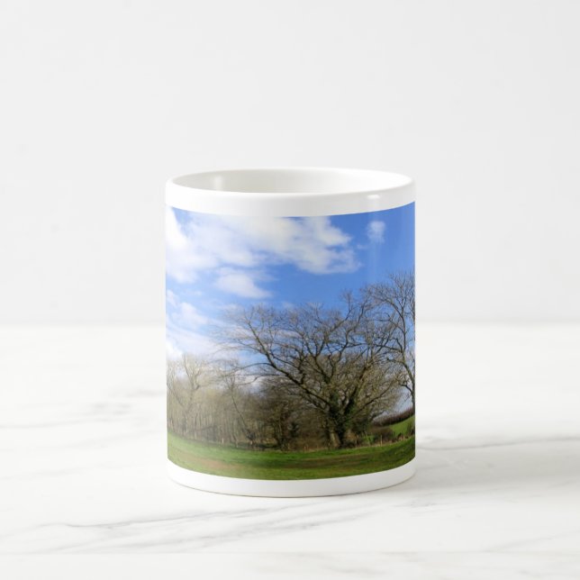 Caneca De Café fileira das árvores (Centro)