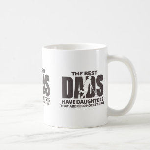 Caneca De Café Filha de Hóquei em Campo Orgulhoso Pai Atleta Meni