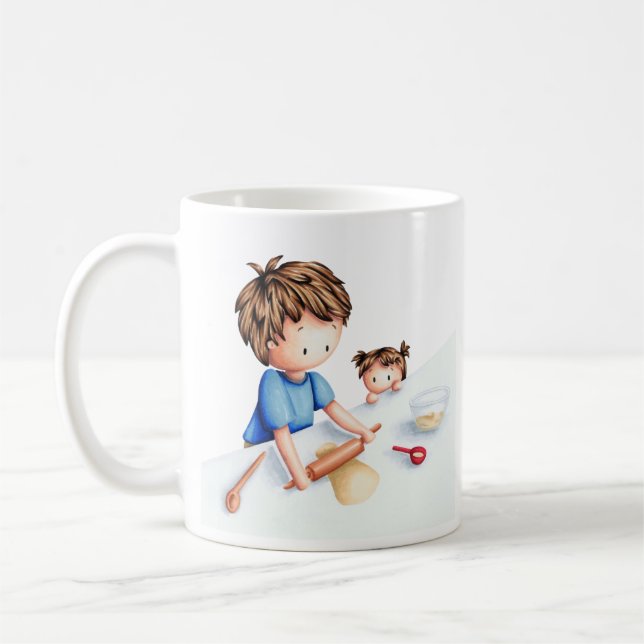 Caneca De Café Filha de melhor Pai (Esquerda)