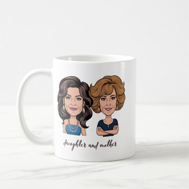 Caneca De Café Filha e Mãe Mug (Esquerda)