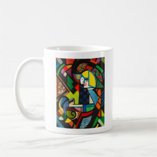 Caneca De Café 'Filha em uma Cadeira Balanço' de Henry Lyman Saÿe