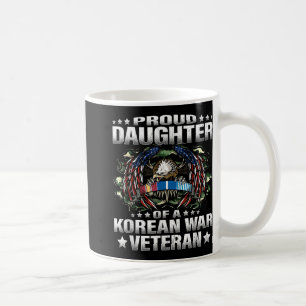 Caneca De Café Filha Orgulhosa De Um Ve Militar Veterano Da Guerr