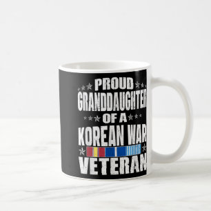 Caneca De Café Filha Orgulhosa De Um Veterano Da Guerra Coreano M