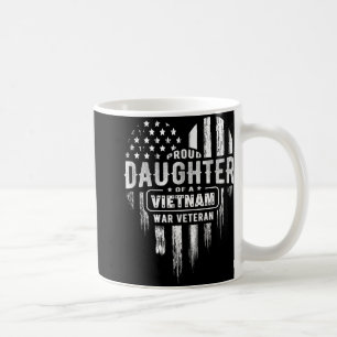 Caneca De Café Filha Orgulhosa Vietnã Vet Pai Veteranos Dia Ameri
