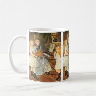 Caneca De Café Filhas de Catulle Mendes por Pierre Renoir