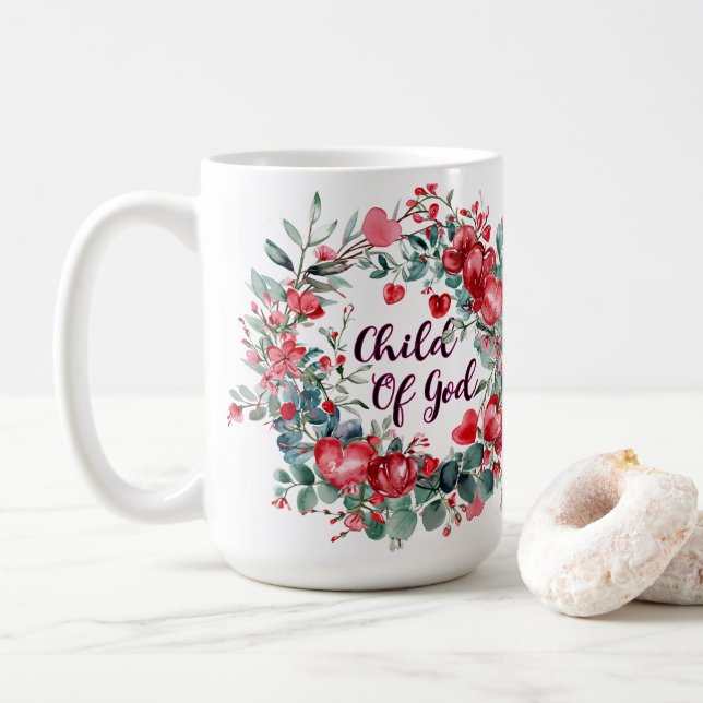 Caneca De Café Filho De Deus (Com Donut)