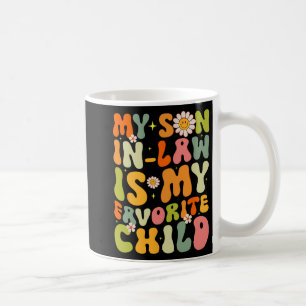 Caneca De Café Filho De Direito É Meu Filho Favorito, Retro Groov