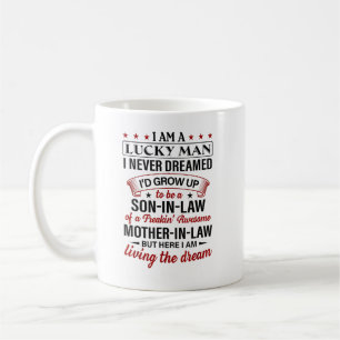 Caneca De Café Filho de uma sogra incrível
