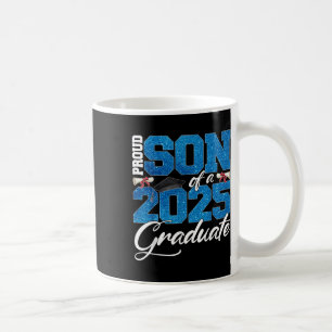 Caneca De Café Filho Orgulhoso De Um Cl De 2025 Graduado Senior H