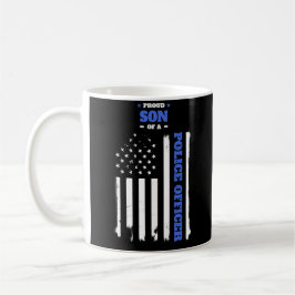 Caneca De Café Filho orgulhoso de uma bandeira afligida agente da