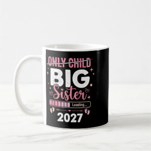 Caneca De Café Filho Único Expira 2027 Promovido A Irmã Mais Velh
