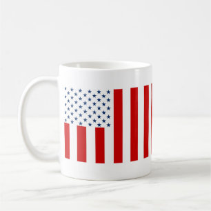 Caneca De Café Filhos civis da bandeira dos Estados Unidos da