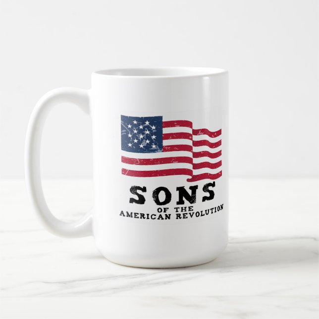 Caneca De Café Filhos da Revolução Americana História Educada dos (Esquerda)