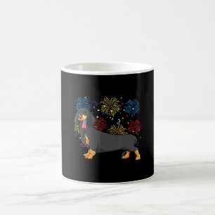 Caneca De Café Filhos de Pais de mães Cães de Dachshund Doxie L
