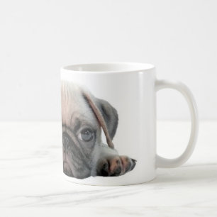Caneca De Café filhote de cachorro adorável do pug