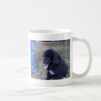 Caneca De Café Filhote de cachorro bonito de Newfie (raça do cão