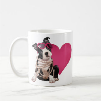 Caneca De Café Filhote de cachorro de Boston Terrier