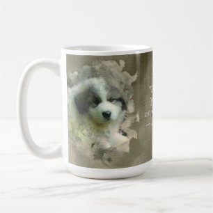Caneca De Café Filhote de cachorro de grandes Pyrenees da
