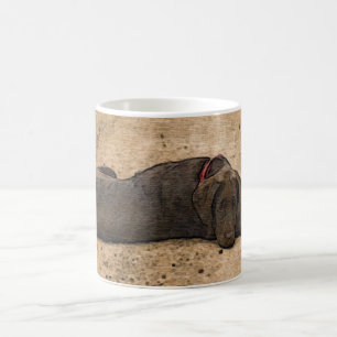 Caneca De Café Filhote de cachorro de labrador retriever do