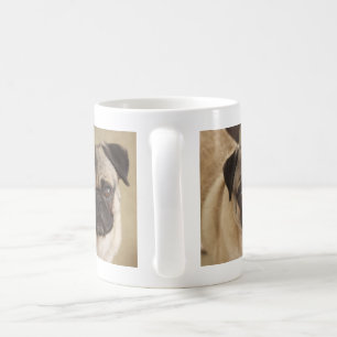 CANECA DE CAFÉ FILHOTE DE CACHORRO DO CÃO DO PUG
