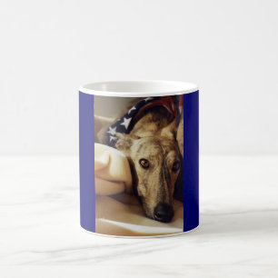 Caneca De Café Filhote de cachorro do patriota