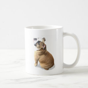 Caneca De Café Filhote de cachorro inglês do buldogue
