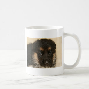 Caneca De Café Filhote de cachorro "Khloe " do german shepherd do