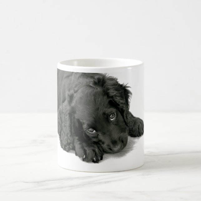 Caneca De Café Filhote de cachorro muito bonito (Centro)