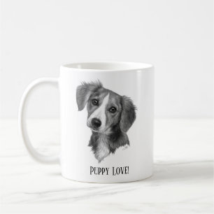 Caneca De Café Filhote de cachorro personalizado