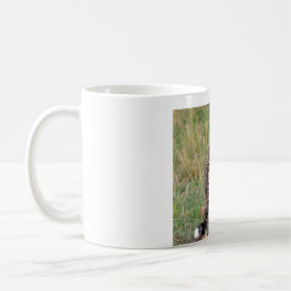 Caneca De Café Filhote de Guepardo Olhando Para Trás Para Você.