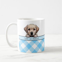 Caneca De Café Filhote Labrador Fofo Melhor Mãe de Cachorro Xadre