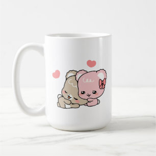 Caneca De Café filhotes de açúcar fofo